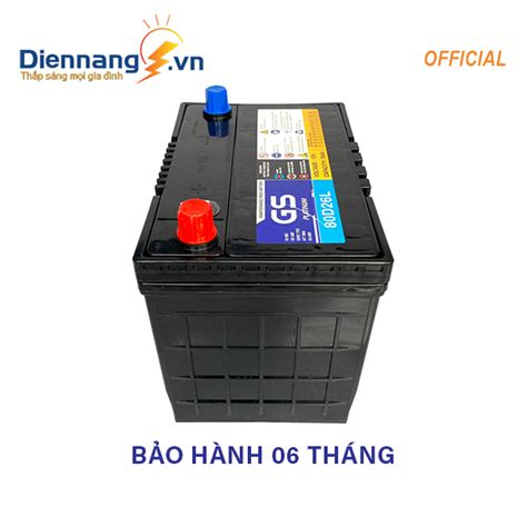 Ắc Quy GS MF 80D26L 12V 70Ah Ắc Quy Ô Tô GS Điện Năng