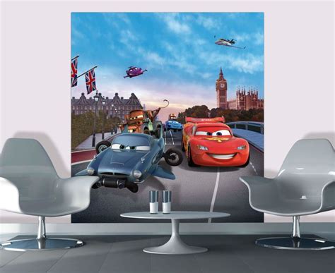 Racing Disney Cars Wall Mural By Wallandmore New Collection