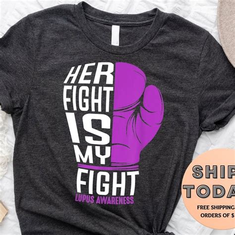 Her Fight Is My Fight Lupus Svg Etsy