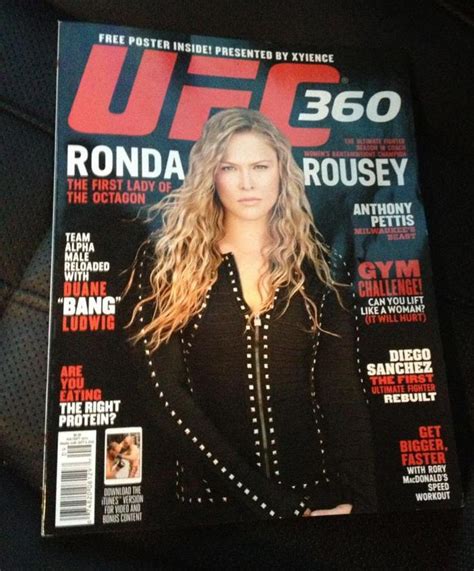 ronda rousey cover of UFC mag | MMA WMMA | Ronda rousey, Ronda rousey ...