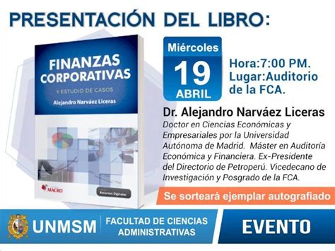 Pdf Presentaci N Del Libro Finanzas Corporativas Y Presentaci N