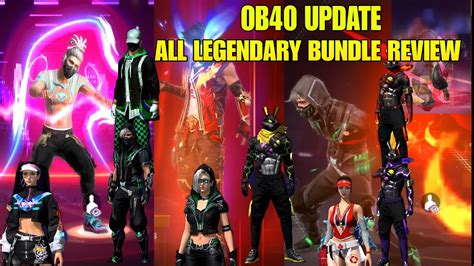 Ob Update All Bundles In Free Fire Upcoming Bundle In Free