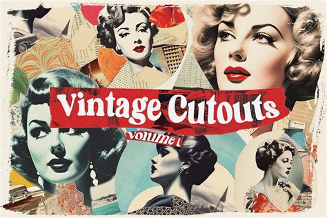 Vintage Retro Cutouts Design Cuts