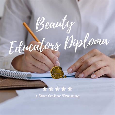 Beauty Educators Diploma 💙 This 5 Star Online Training Course Will Give