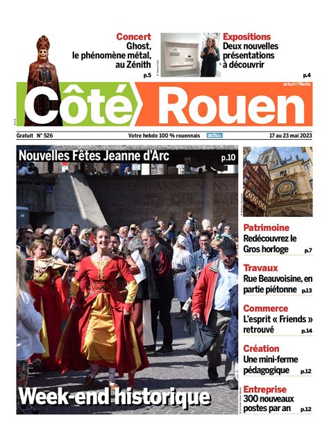 Calaméo Côté Rouen N526 Mercredi 17 mai 2023