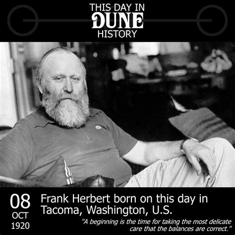 Duneinfo On Twitter Happy Birthday To Frank Herbert Author Of Dune