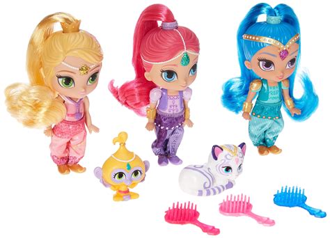 Shimmer And Shine 3 Piece Pretty Genie Friends Doll Set