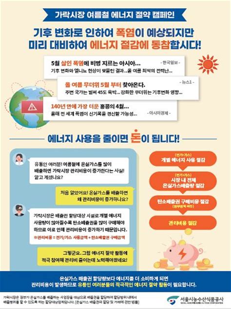 2024년 여름철 에너지 절약 캠페인 실시