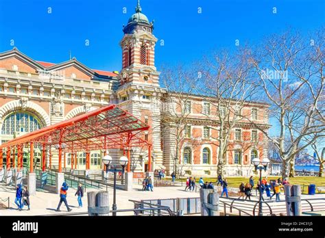 Museum of Immigration, Ellis Island, USA Stock Photo - Alamy