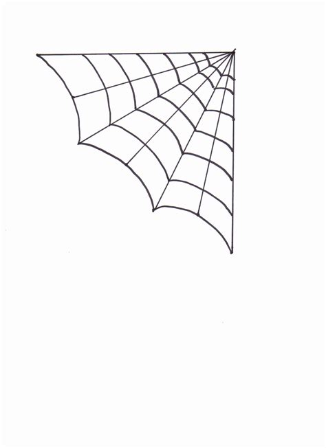 Free Printable Spider Web Template