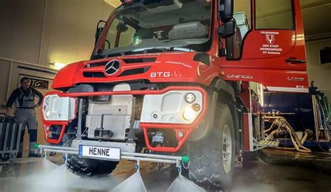 Unimog U Tlf Im Waldbrandeinsatz