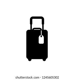 Travel Bag Icon Vector Template Stock Vector Royalty Free