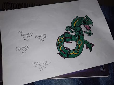 Desenho do Rayquaza Pokémon Amino Em Português Amino