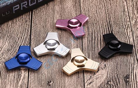 Tri Fidget Spinner Hand Toy Aluminum Alloy