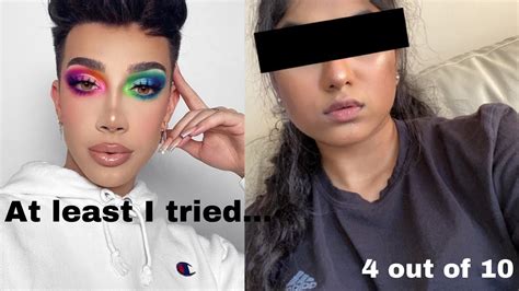 Tried To Recreate James Charles Look Youtube