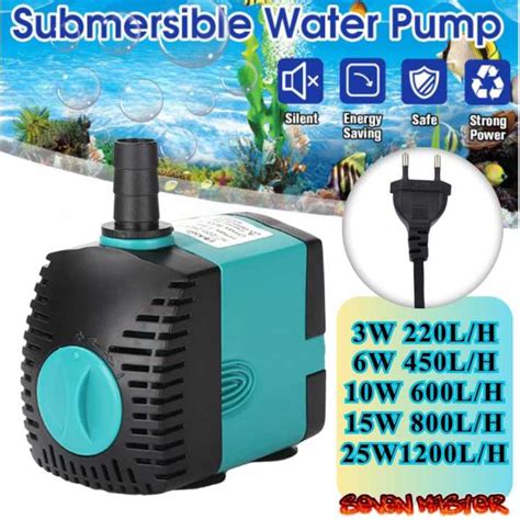 Seven Master 3W 6W 10W 15W 25W 35W Aquarium Water Pump Fish Tank Side