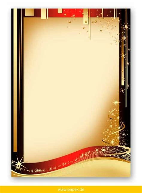 An Abstract Christmas Card With Gold And Red Stripes Stars And