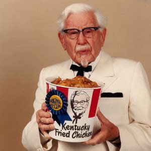 MAN BEHIND KFC