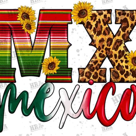 Mexican With American Flag Sublimation Design Png Mexico Flag Etsy