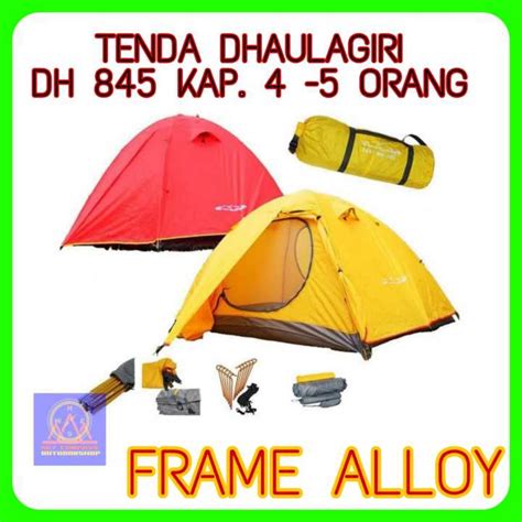 Tenda Camping Dhaulagiri Dh Kap Orang Frame Alloy Lazada