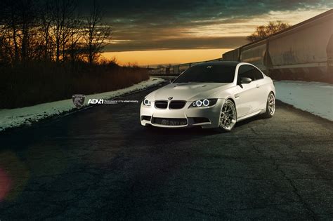 Alpine White E92 M3 Featuring Adv1 And Oneighty Photoshoot