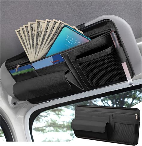 Amazon Car Sun Visor Organizer Car Visor Pocket Wallet Pouch