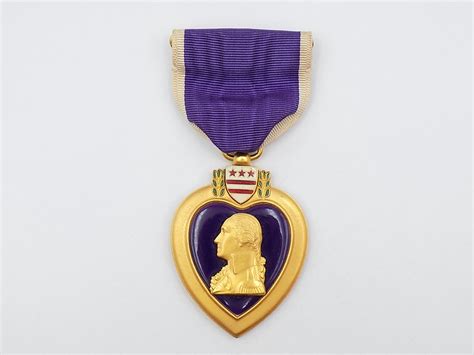 US Military Purple Heart Medal WWII Era Damn Yankee Militaria Sales