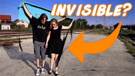 Real Life Invisibility Cloak Vfx Youtube