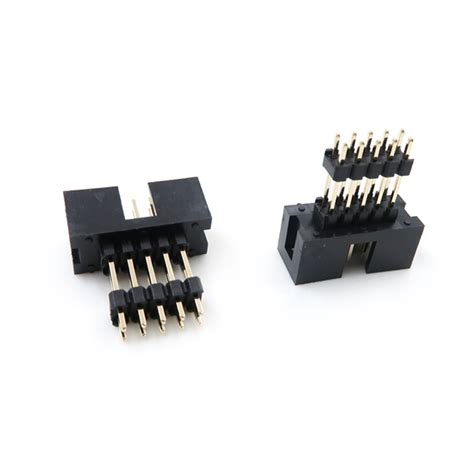 1 27mm Female Box Header Connector 2 54mm Pin Female Header Connector