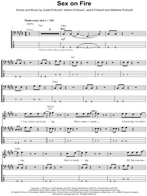 Sex On Fire Sheet Music 5 Arrangements Available Instantly Musicnotes