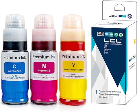 Amazon Lcl Compatible Ink Bottle Replacement For Canon Gi Gi