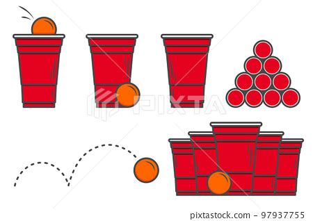 Beer Pong Stock Illustrations Beer Pong Stock Clip Art Library