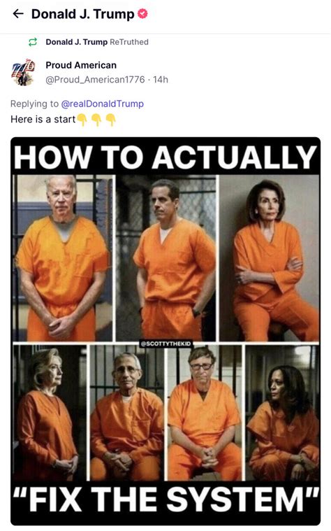 Trump Depicts Kamala Harris Wearing an Orange Prison Jumpsuit ...