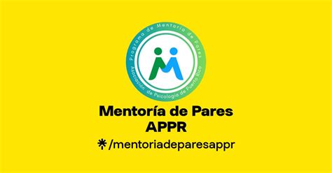 Mentor A De Pares Appr Instagram Facebook Linktree