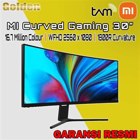 Jual Xiaomi Mi Curved Gaming Monitor 30 30 Inch 1800r Wfhd 200hz Gransi Resmi Shopee Indonesia