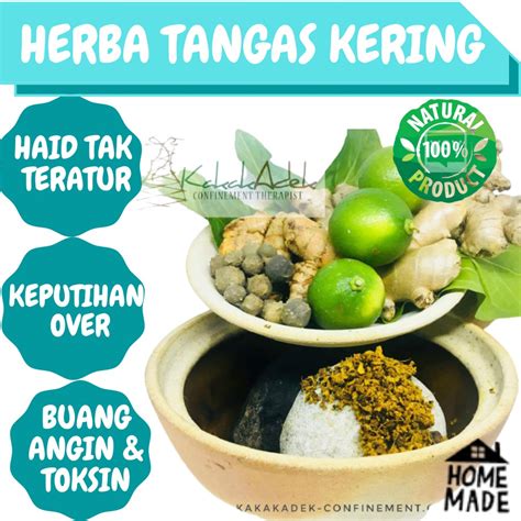 READY STOCK ORIGINAL HOMEMADE HERBA TRADISIONAL TANGAS KERING