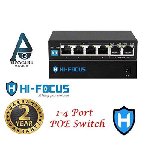 Hifocus Hf Sh04 60w 4 Ports Smart 10 100mbps Network Switch Buy Hifocus Hf Sh04 60w 4 Ports