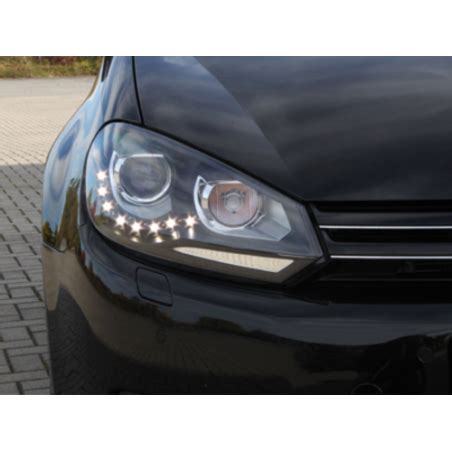 Phares Halog Ne Vw Golf Avec Feux Diurne Led Style X Non Swv Dlgxb