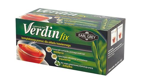 Verdin Fix Herbata Earl Grey Na Uk Ad Trawienny Saszetek