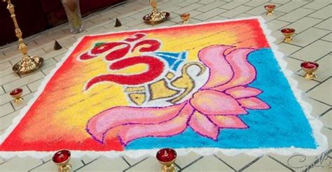 44 Ganesh Rangoli Designs And Ideas That You Should Try This Diwali Life N Lesson