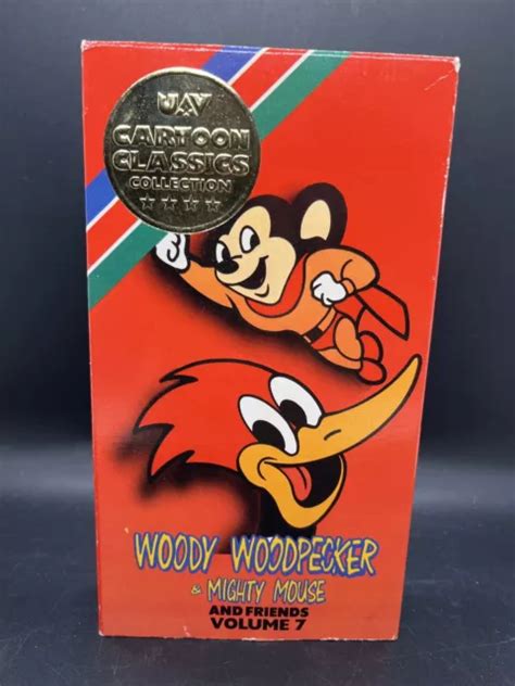 Woody Woodpecker Mighty Mouse And Friends Volume Vhs Rare Cartoon