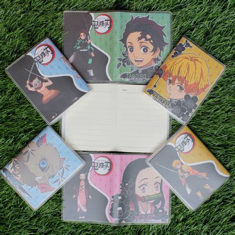 Mini Cuaderno De Anime Kimetsu No Yaiba Demon Slayer Nezuko Tanjirou