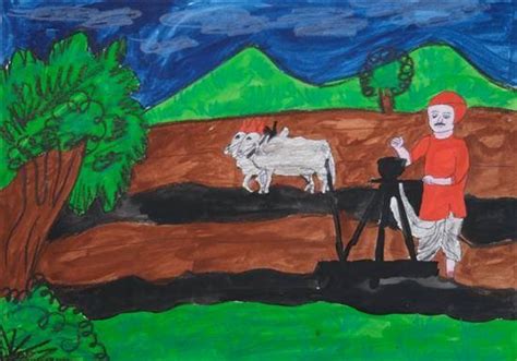 Farming Painting By Suvarna Mahale