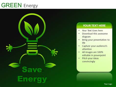 Green Energy Powerpoint Presentation Slides Db Presentation