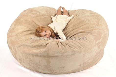 Dropshipping Microsuede 7ft Foam Bean Bagmemory Foam Bean Bag Lazy Sofa Factory Buy Bean Bag