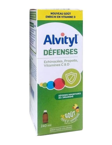 Alvityl Defences Echinacea Propolis Vitamins C And D Syrup 240ml