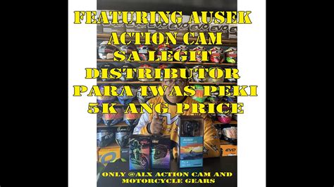 Actioncam Na Pang Motovlog Featuring Ausek Action Camera Sa Alx