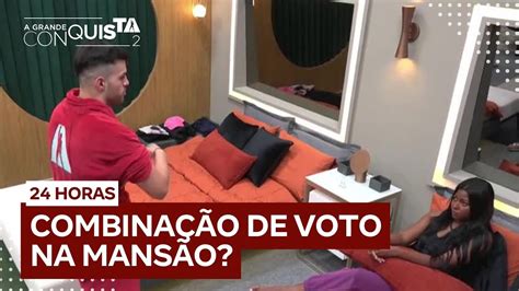 Kaio e Edlaine teorizam sobre formação de grupos e combinação de voto