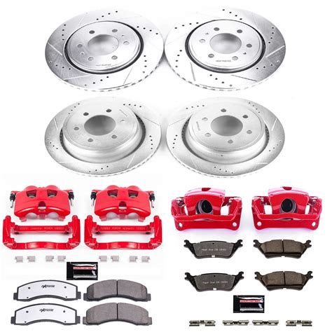 Power Stop Performance Brake Pads Rotors Kit KC6268 36