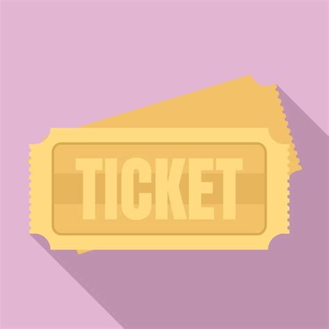 Premium Vector Museum Ticket Icon Flat Illustration Of Museum Ticket Vector Icon For Web Design